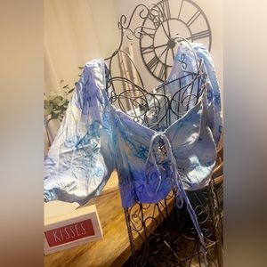 New blue top size XXL